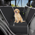Meolsaek Car Seat Cover for Dogs, Non-Slip Dog Hammock for Car Back Seat, with Mesh Window Scratch Proof Nonslip Back Seat Protector for Trucks SUVs Most Cars (Black with Mesh)