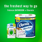 Febreze Bathroom Air Freshener, Odor-Fighting, Plug-In Alternative, Air Fresheners for Home, Bathroom and Kitchen, Closet, Pet & Litter Box Odor Fighter, Gain Original Scent, Multicolor, 4 Count