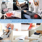 Lumbar Support Pillow for Office Chair - Lumbar Pillow for Car - Ergonomic Lumbar Support Pillow for Car Automotive Seat Cushions