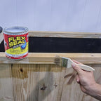 Flex Seal Liquid, Rubber Coating Sealant, Waterproof, Flexible, Breathable, and UV Resistant, Roof Repair, Basements, RV, Campers, Trailers, Marine, EPDM, Masonry, Clear, 16 oz