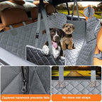 URPOWER Dog Car Seat Cover for Pets 100% Waterproof Seat Cover Hammock 600D Heavy Duty Scratch Proof Nonslip Durable Soft Back Seat Covers for Cars Trucks and SUVs