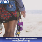 FRIO Cooling Wallet - Insulin Cooler for 45+ Hours of Stress Free On The Go - Purple Mini