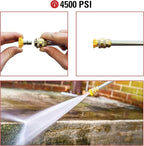 Simpson Cleaning 80146 4500 PSI Universal Pressure Washer Nozzles, 1/4-Inch Quick Connect, Hot- and Cold-Water Compatible, Set of 5
