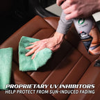Turtle Wax 53483 Hybrid Solutions Leather Cleaner and Conditioner Misting Spray, For Use on Car Seats, Interiors, Sealed Leather Furniture, Vinyl, and More, UV Protection, 20 oz. (Pack of 1)