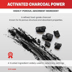 Activated Charcoal for Dogs & Cats (60 mL) | Emergency Pet First Aid for Accidental Ingestion & Digestive Support | Simple to Dose, Ready-to-Use | Chicken Flavored