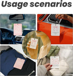 Trendy Pink Christian Bible Car Air Freshener 4 Pcs - Girly Coquette Bow Love Like Jesua Air Freshener Hanging Decor for Cars Closet Drawer Books, Girly Car Accessories Mirror Decor for Women