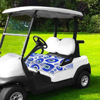ENYORSE Golf Cart Seat Covers - Ethnic Style Golf Cart Towel Blanket for 2/4 Seater, Soft & Breathable Microfiber, Keeps Seats Cool & Comfortable, 51”x31”, Fits EZGO/Yamaha/Club Car