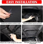 Car Sunroof Organizer Bag Compatible with 2024 2025 2026 Hummer EV Roof Panel Storage Bag Waterproof Foldable Multi-Function Car Rooftop Carrier Sunroof Storage Bags (Rear Top Roof Glass-Right)