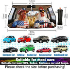 American Flag Chicken Car Windshield Sunshade Umbrella Funny Rooster Singing Sun Shade for Car Windshield Umbrella Upgraded Sunshades Blocks UV & Heat Front Window Shades for SUV Sedan Auto