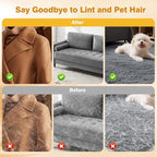 2Pcs Pet Hair Removal Gloves for Cats and Dogs.Reusable electrostatic pet Hair Removal Gloves.Pet Hair Removal Tool Suitable for Sofas, Bed Sheets, Clothing, and car Seats.Hair Remover Glove