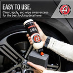 Adam's Polishes VRT Combo - Vinyl, Rubber and Plastic Non-Greasy Long Lasting Super Shine Dressing for Tires, Trim and More, Safe for Cars, Trucks, SUVs, RVs & More