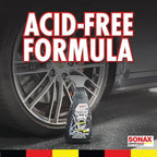 SONAX Beast Wheel Cleaner | Brake Dust Cleaner | Color Changing Rim Cleaner | Strong Wheel Cleaner | Easy Wheel and Rim Cleaning | Removes Baked On Brake Dust | 433500 | 5 Liter