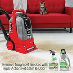 Rug Doctor Pro Deep Commercial Carpet Cleaning Machine, Pet Bundle, Includes 48 oz. of Pro Pet Cleaning Solution and 22 oz. Pro Urine Eliminator Spray