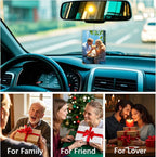 2 PCS Custom Air Fresheners with Picture,Personalized Double Sided Photo Air Freshener for Car with Scents Freshener, Customized Face Air Freshener Car Wardrobe Bathroom Hanging Ornaments