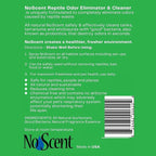 No Scent Reptile Tank Cleaner Spray & Pet Odor Management for Bearded Dragon, Turtle, Lizard Terrarium Freshener (2 Fl Oz / 59 mL)