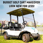 Golf Cart Front Seat Covers for Yamaha G29/drive Drive 2 2007+, Durable Polyester Fabric Yamaha G29 Seat Covers, Breathable Washable