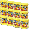Auto Dynasty TreeFrog Gel-Typed Automotive Cup-Holder Air Freshener, Lemon Scented, Pack of 12