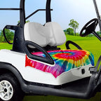 ENYORSE Golf Cart Seat Covers - Ethnic Style Golf Cart Towel Blanket for 2/4 Seater, Soft & Breathable Microfiber, Keeps Seats Cool & Comfortable, 51”x31”, Fits EZGO/Yamaha/Club Car
