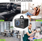 ROMECH Ozone Generator 65,000mg/h, High Capacity Ionizer Air Purifier Ozone Odor Eliminator for 6000sq.ft. Home, Car, Basement, Kitchen (Black)