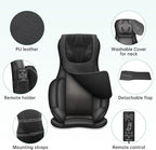 Snailax Neck Back Massager with Heat, Full Body Massage Chair Pad, Adjustable Compression, Rolling, Shiatsu Massage Seat Cushion, Chair Massagers,Gifts for Women, Man (Upgrade)