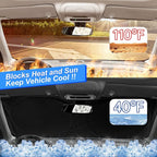 Custom Fit 2019-2024 2025 Subaru Forester SUV, Crossover, Base, Premium, Sport, Limited Sun Visor Accessories Sun Shade Sunshade Windshield Cover, Window Shade for Forester Blocks UV Protector Shield