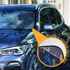 xigua Wolf Car Windshield Sunshade Foldable Front Window Sun Visor Protector for Car,SUV,Truck - Keep Vehicle Cool,55 x 27.6 Inch