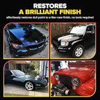 Carfidant Scratch and Swirl Remover - Car Scratch Remover for Vehicles Paint - Polishing Compound for Cars with Pad and Towel - Cutting and Buffing Compound for Paint Restorer