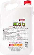 Nature’s Miracle Stain & Odor Remover, Tough on Dog Urine, Feces, Vomit, Drool and Other Organic Stains and Odors, 170 fl oz Refill