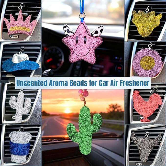 Sukh 15oz Unscented Aroma Beads - Scentsy Wax Beads for Car Freshies Scents, DIY Air Freshener, Diy Scented Beads, Aroma Beads, and Air freshner