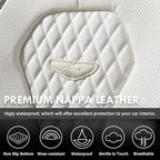 Coverado Seat Covers, Car Seat Covers Front Seats, Car Seat Cover, Waterproof Car Seat Covers, Car Seat Cushion, Front Car Seat Covers Leatherette Car Seat Protector Universal Fit Most Cars White