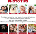 Bemaystar Custom Air Fresheners with Picture - Personalized Photo Logo Text Air Freshener, Customized Air Freshener for Car Branding Business Events