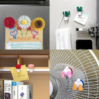 3D OM Air Freshener Duck(red) for Car or Indoor, Stylish Fun-3D Printing Plastic(eco PLA), Magnet and Clip - Solution is not included