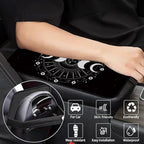Universal Armrest Cover Pad,Car Center Console Cushion Pad, Protect from Pet Claws, Dirt, and Sticky Fingers, Comfortable Car Decor Accessories Fit for Most Cars, Vehicles, SUVs (Sunmoon)