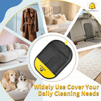 Pet Hair Removal Glove for Dogs & Cats, Newly Upgraded Reusable Electrostatic Pet Hair Glove, Magic Brush Pet Hair Remover Tool for Clothing, Couch, Carpet, Car Seat