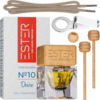 Car Luxury Perfume - Si Passione - Air Freshener - №10 Desire: For Women - 1Fl Oz Luxury Essential Oil Diffuser with Sticks - Strong and Long-Lasting Scent