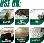 Simple Green Cat Stain & Odor Remover - Enzyme Cleaner for Cat Urine, Feces, Blood, Vomit (1 Gallon Refill) (Pack of 2)