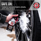 Adam's Polishes CS3 (16oz) - Ceramic Spray Coating That Cleans, Shines & ProtectsTop Coat Car Wash Polish & Paint Protectant Stronger Than Car Wax | RV Boat Motorcycle Car Detailing Waterless Wash