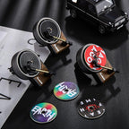 20 Pieces Car Air Freshener Record Player Air Fragrance Diffusers Clips Retro Style Gifts Christmas, Include 4 Pcs Record Player Car Vent Clip, 16 Pcs Aromatherapy Tablets Replacement Pads