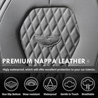 Coverado Automotive Seat Covers, Car Seat Covers 2 Seats, Gray Car Seat Cover, Driver Seat Covers, Front Car Seat Covers Car Seat Protector Universal Fit Most Cars