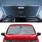Autorder Windshield Sun Shade Umbrella for 2018-2025 Honda Odyssey Accessories,Upgraded Ice Crystal Material,Easy Setup Umbrella Sunshade for Car Windshield,100% Sun Blocking