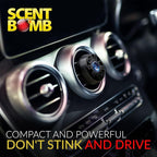 Scent Bomb Car Air Freshener Vent Clip – Long-Lasting Fragrance, Easy Clip-On Design for Freshness On-the-Go, Ideal for Cars, Trucks & SUVs – Keeps Your Vehicle Smelling Fresh (Hawaiian Blue, 3 Pack)
