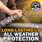 Chemical Guys AIR_SPRAY_1 Black On Black Instant Trim Shine Exterior Spray Dressing & Protectant, (Safe for Cars, Trucks, SUVs, RVs, & More) 11 fl oz