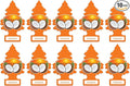 Little Trees Hanging Car and Home Air Freshener, Coconut Scent, 10 Pack