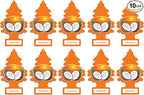 Little Trees Hanging Car and Home Air Freshener, Coconut Scent, 10 Pack