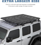 51"x43" Roof Rack Pads,Car Accessories Roof Non-Slip Rug Pad,Car Trunk Anti-Slip Mat,Universal Non-Slip Rooftop Cargo Bag Protective Mat,Suitable for Most Cars,SUV,Pickup or Trucks