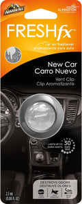 Armor All FRESH fx Car Air Freshener Vent Clip – New Car Scent (0.08 fluid ounces)