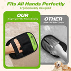 1 Pcs Pet Hair Removal Gloves, Reusable Electrostatic Pet Cat Dog Hair Remover Grooming Gloves Brush Tool, Ease of Removal, Easy to use, Suitable for Removing Hair From Different Surfaces, Green
