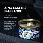 ABRO Car Air Fresheners: Canned, Spill Proof Airfreshener for Home, Office, or Car Accessories Interior, Up to 60 Days - 3Pck New Car Smell Ice Scent