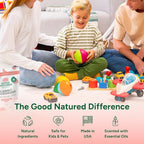 Good Natured Brand | Carpet Deodorizer & Freshener Powder | 31 oz Pet Odor Eliminator for Strong Odor & Pet Urine | Fresh Natural Pink Citrus Scent | Safe for Homes with Pets