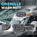 Car Cleaning kit, Car Interior Detailing kit with 10000pa Car Vacuum Cleaner, Wheel Brush, Windshield Cleaner Tool, Microfiber Towel, Wash Mitt, Interior and Exterior Car Wash kit with Bag